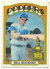 1972 Topps Baseball Cards      114     Bill Buckner